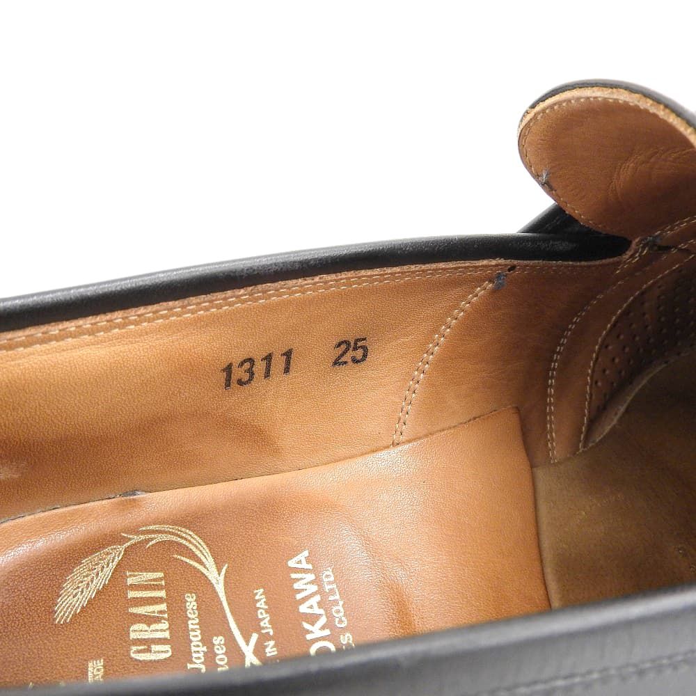  SCOTCH GRAIN スコッチグレイン 撥水レザー レイン ローファー シューズ メンズ 25 1311 EEE その他 靴