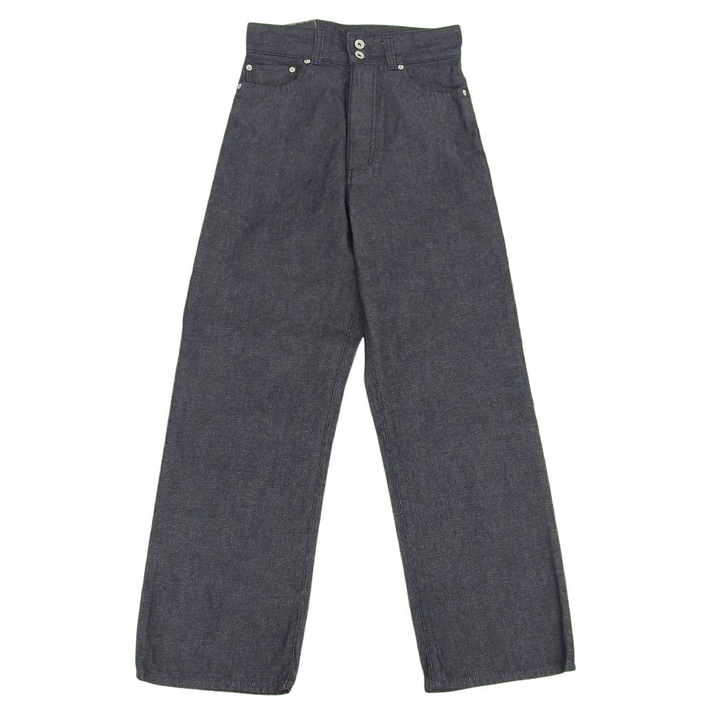 CINOH チノ ハイウエストワイドデニム ボトムス レディース インディゴ 25 C-DE-006B 25