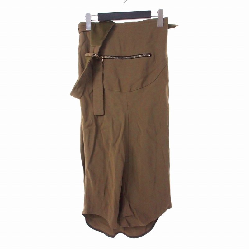 【中古】フォトコピュー PHOTOCOPIEU ワンショルダースカート 36 オリーブ 211CRS レディース フォトコピュー PHOTOCOPIEU ワンショルダースカート 36 オリーブ 211CRS