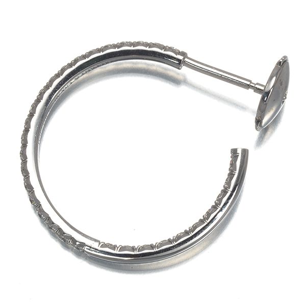 ティファニー ピアス ダイヤ ダイヤモンド メトロ ミディアム 片耳