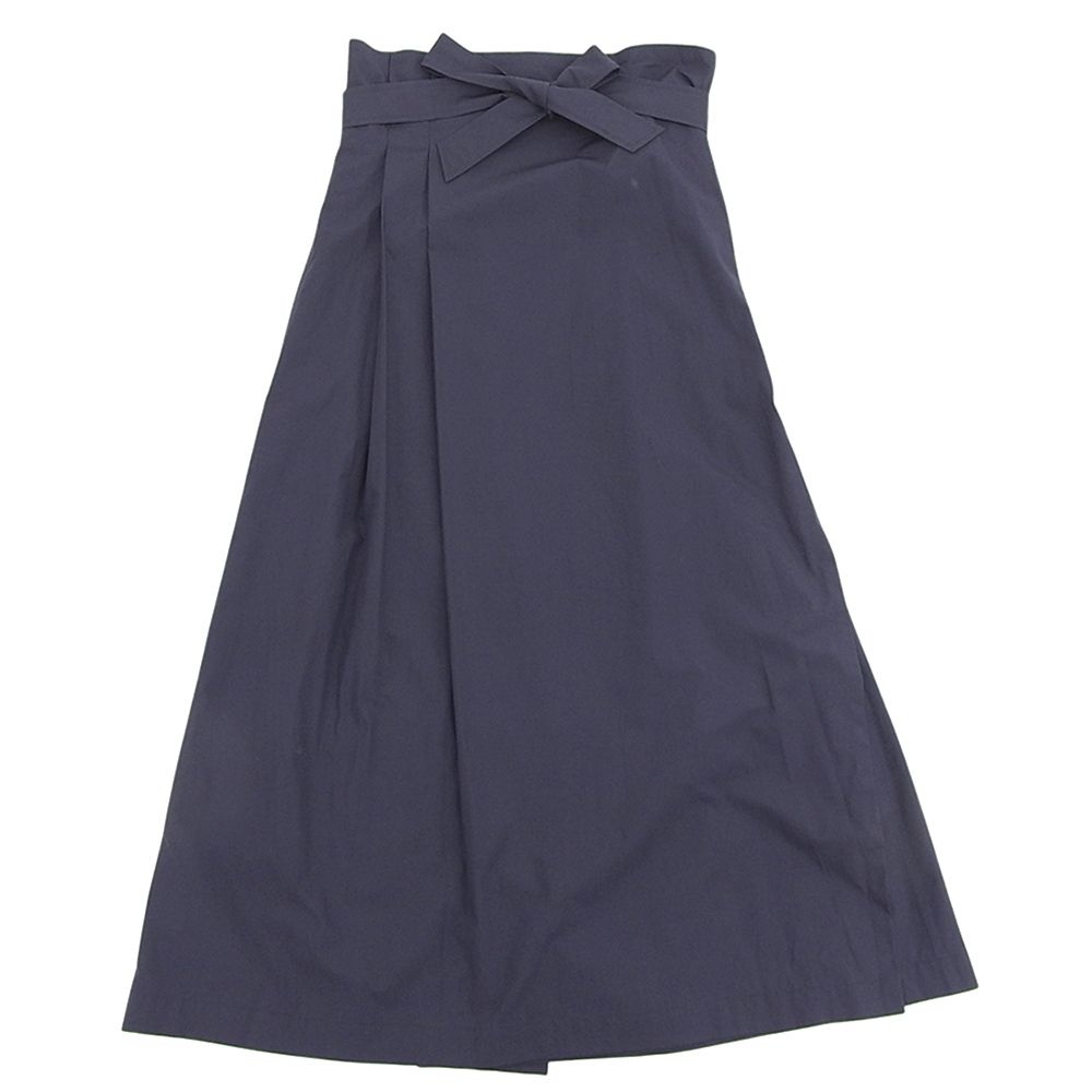 Max MaraWEEKEND マックスマーラウィークエンド コットン ラップスカート レディース ネイビー 38 510107016 38