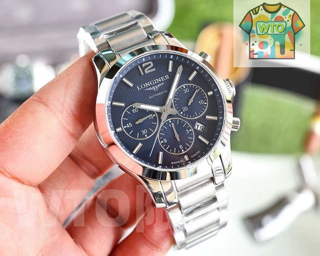 今日 Longines ロンジン コンポーザーシリーズ Super LumiNoVa蓄光塗料を採用 WTO輸入2