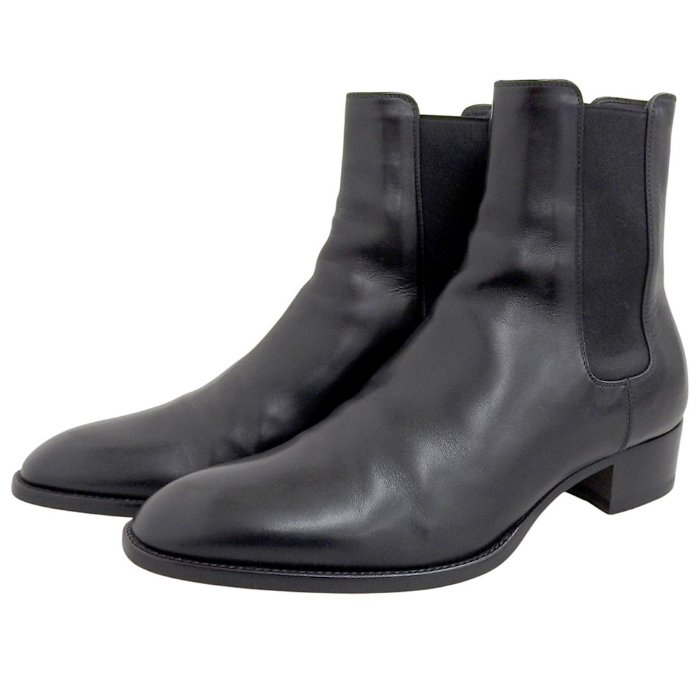 SAINT LAURENT PARIS サンローランパリ サイドゴア チェルシーブーツ シューズ メンズ 黒 ブラック 39 634194 39