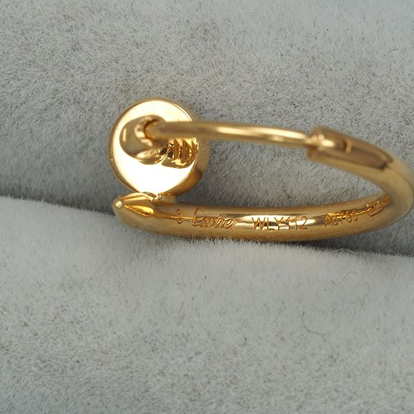 カルティエ ピアス ジュストアンクル 片耳 K18YG #180903 - メルカリ