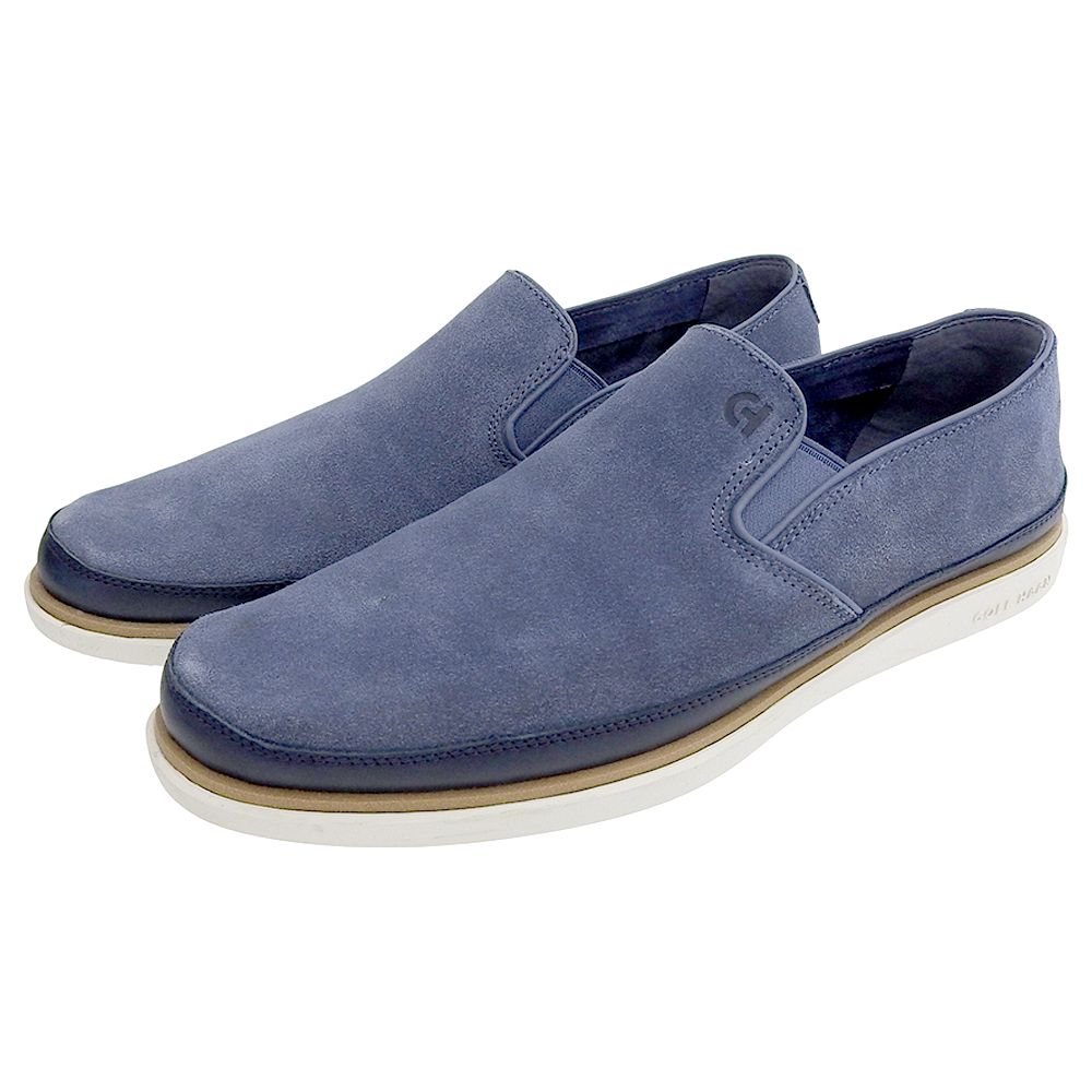 Cole Haan コールハーン グランドプロ ストローポイント ツインゴア シューズ メンズ ブルー 8M C41877 8M