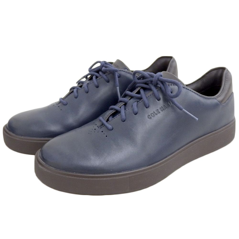Cole Haan コールハーン グランドプロ リュクス ホールカット スニーカー シューズ メンズ ネイビー 8M C40070 8M
