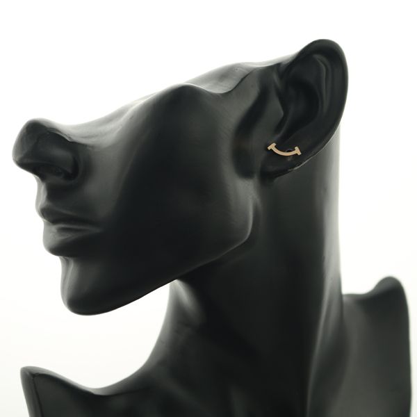 ティファニー ピアス Tスマイル 片耳 K18PG #180101 - メルカリ