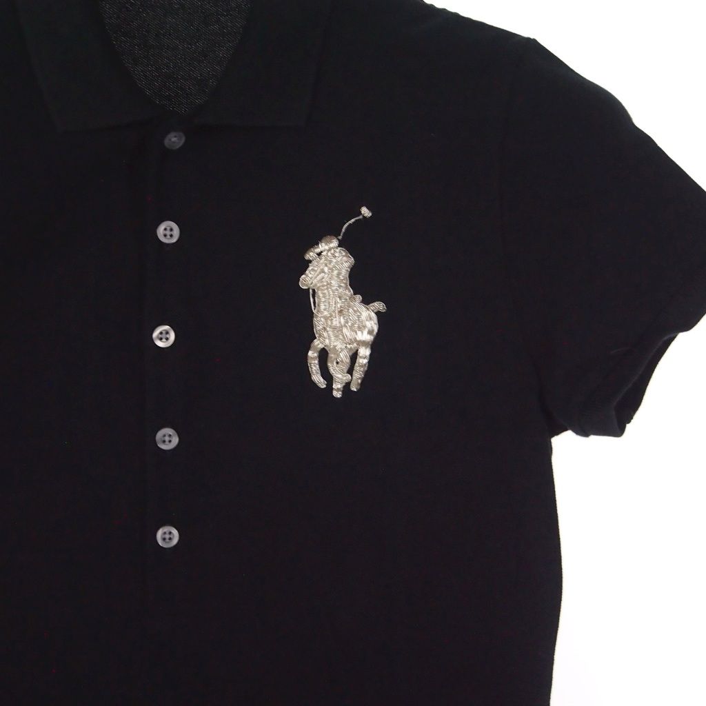 ラルフローレン RALPH LAUREN ビックポニー ビーズ刺繍 ポロシャツ