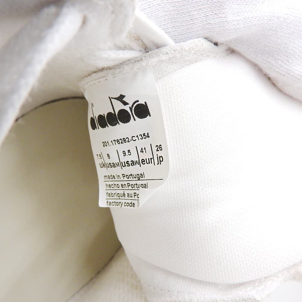 メンズ ホワイト×ベージュ