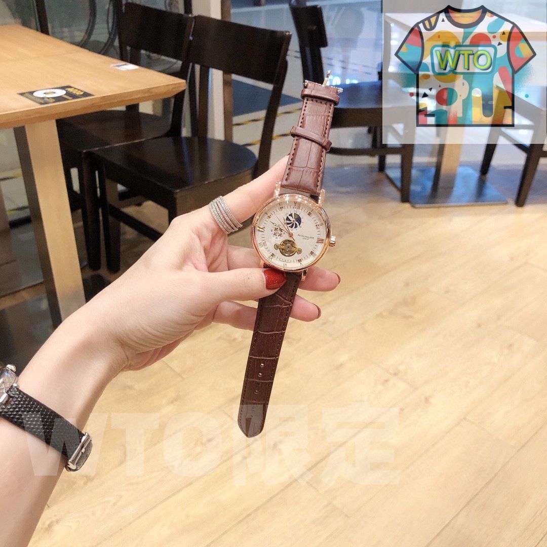 モードスタイル 今日 Patek Philippe パテックフィリップ フライホイール搭載の月相デザインを採用-WTO輸入2 ここでご注文へ ようこそ!