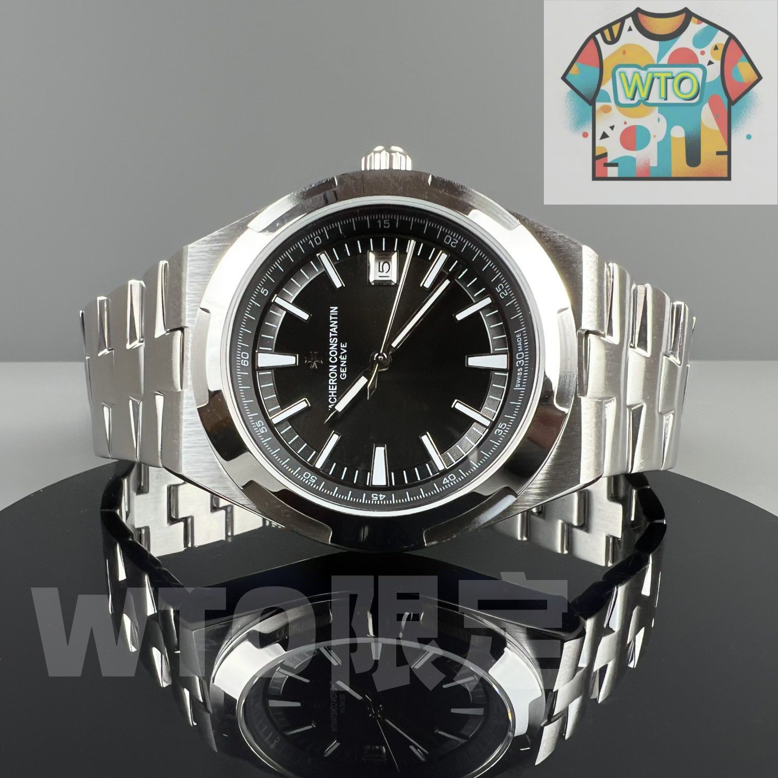 今日 VACHERON CONSTANTIN ヴァショロンコンスタンタン クロスオーシャンズシリーズ 夜光指針を備え-WTO輸入2