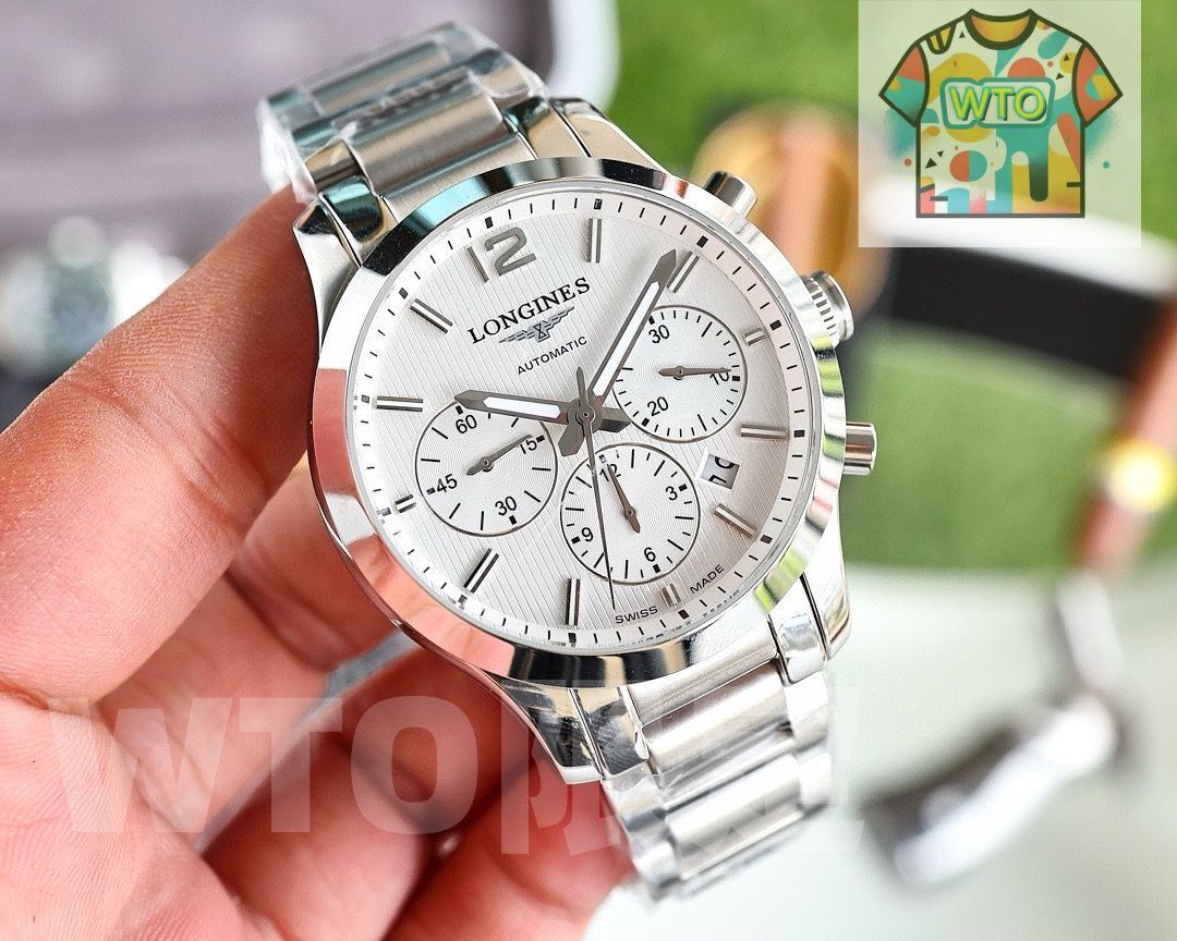 今日 Longines ロンジン コンポーザーシリーズ Super-LumiNoVa蓄光塗料を採用-WTO輸入2