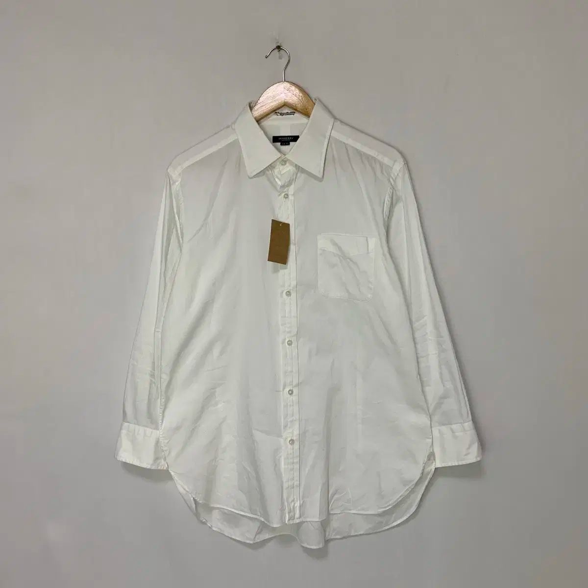 バーバリー アイボリー Tシャツ 長袖 XL ヴィンテージ