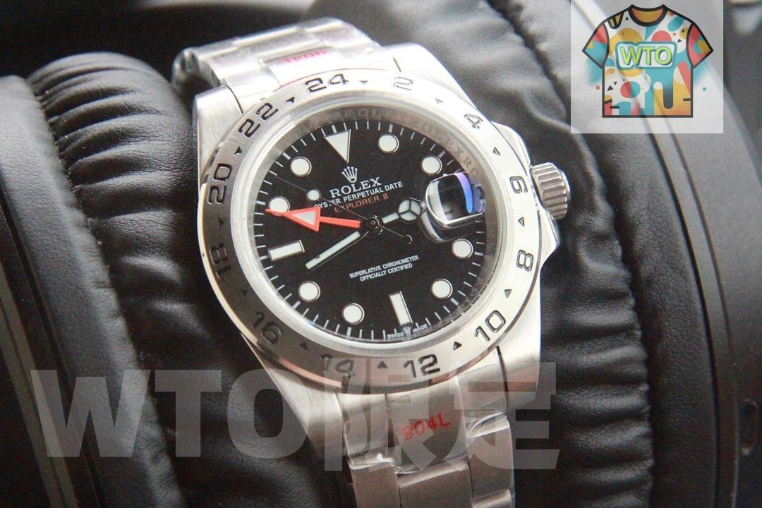 今日 Rolex ロレックス エクスプローラーIIシリーズ 2地点時間表示-WTO輸入2