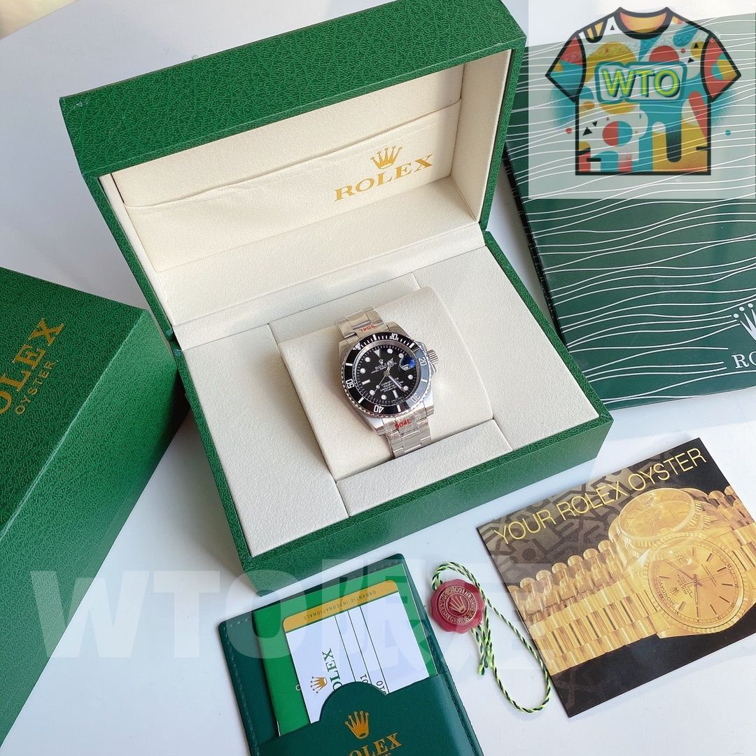 今日 Rolex ロレックス サブマリーナーシリーズ グリーンウォッチ 機械式ムーブメント-WTO輸入2