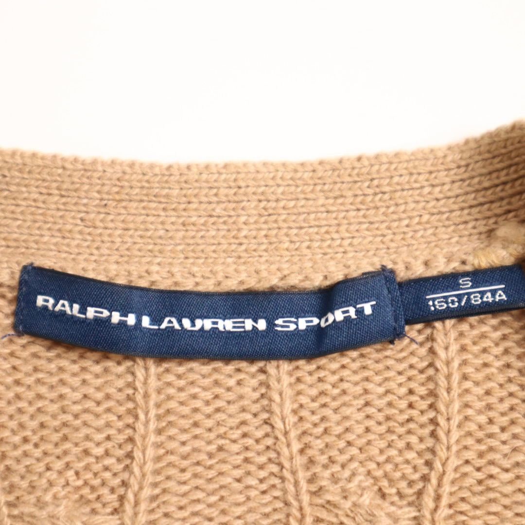 Ralph Lauren sport ラルフローレン カシミヤ混紡 ケーブルニット
