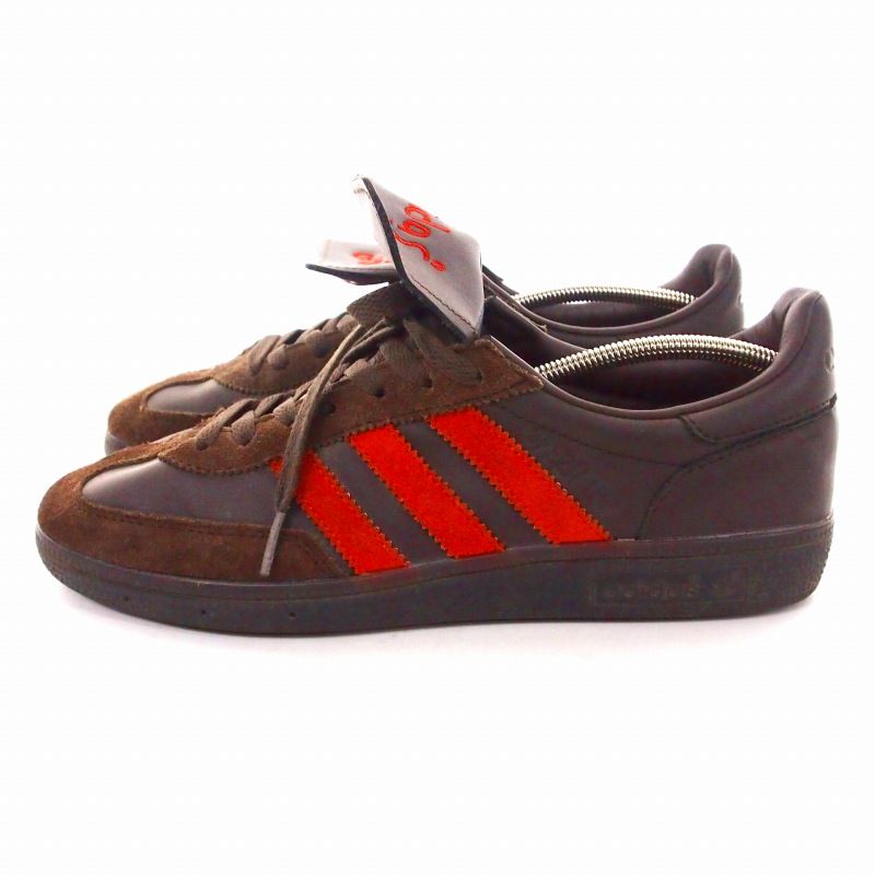 靴 Shukyu adidas E-WAX Brown adidas×Shukyu×E-WAX(アディダス×シュウキュウ×イーワックス) Handball