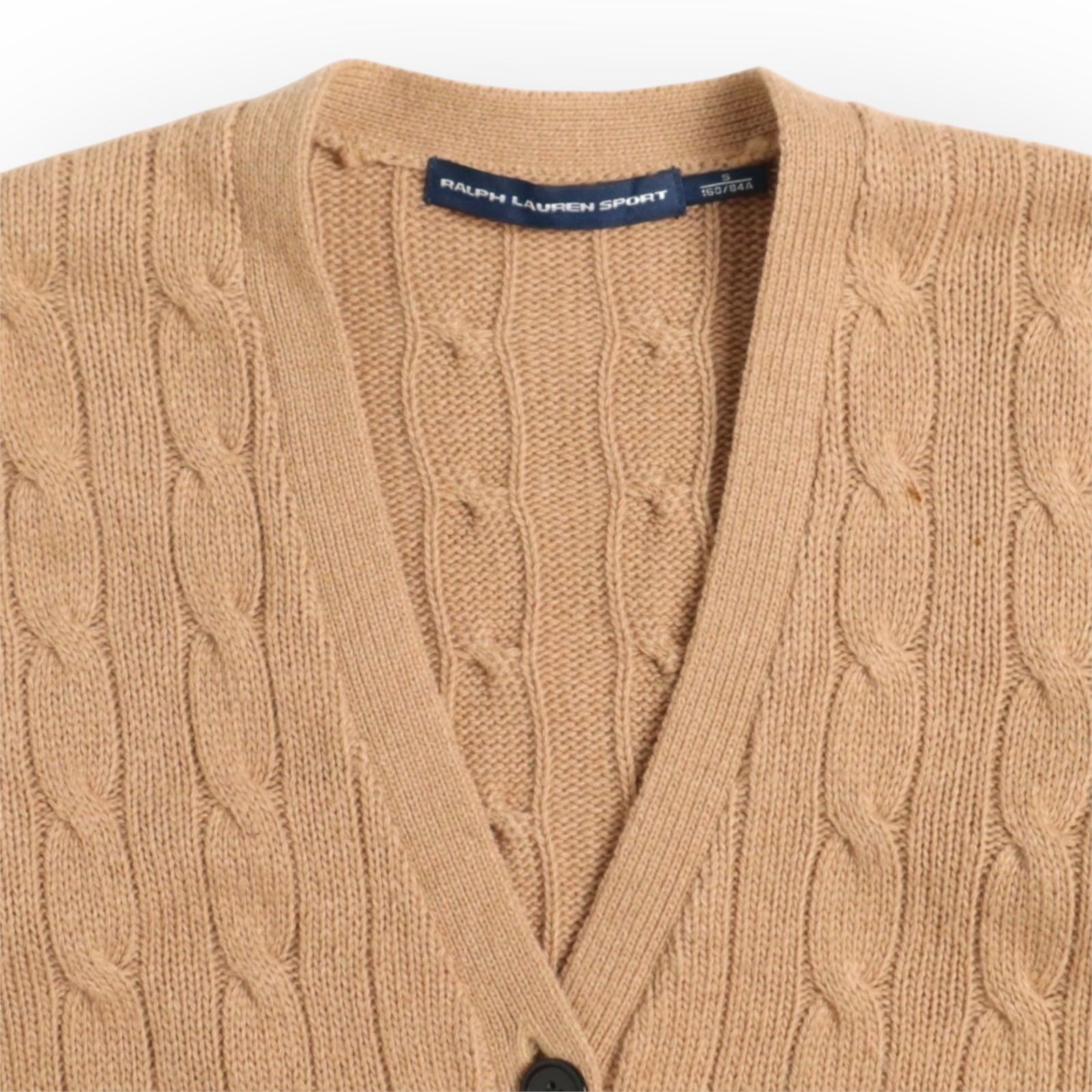 ラルフローレンラグビー ラムレザー エルボーパッチ コットン