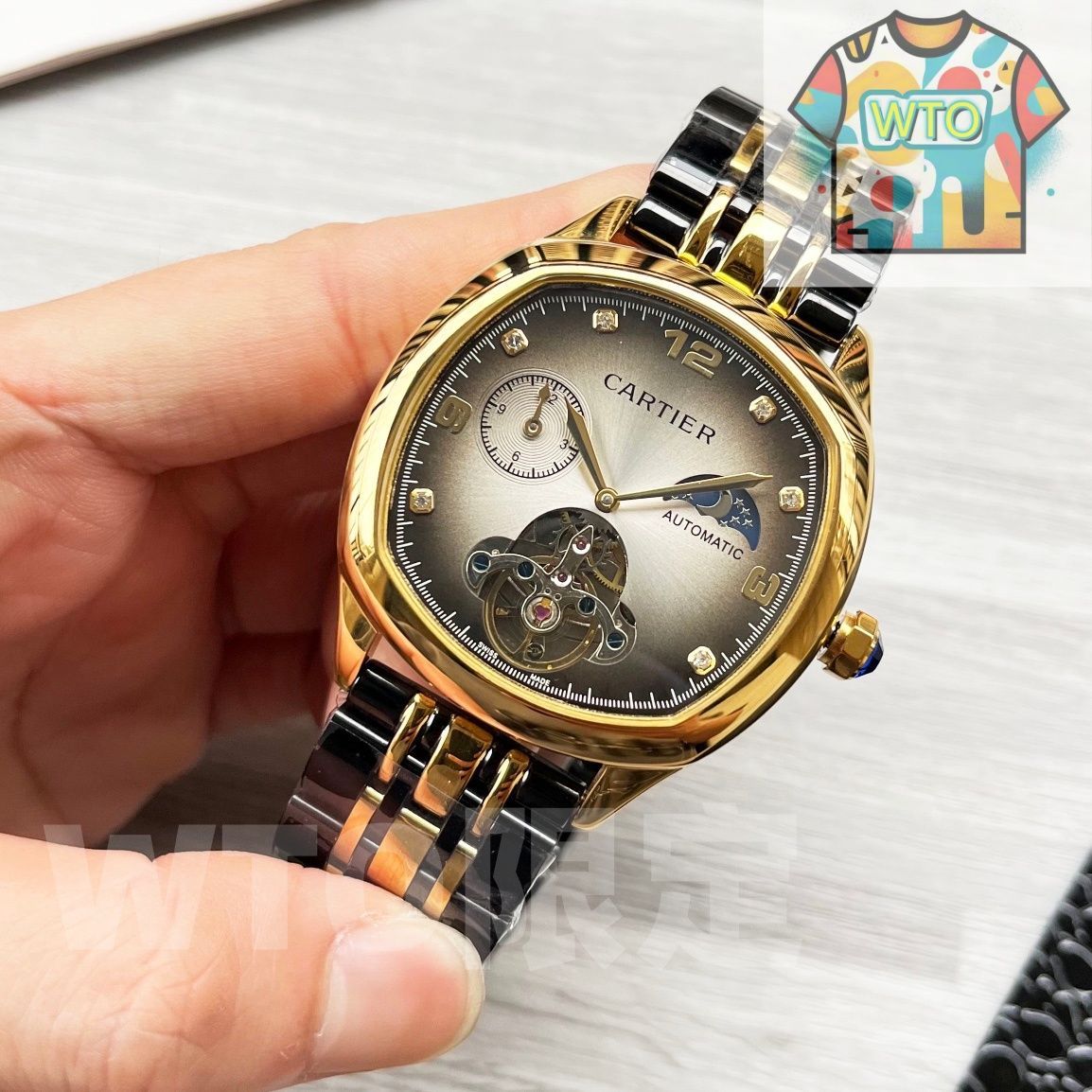 グランドセコンドデザインを採用 WTO輸入2