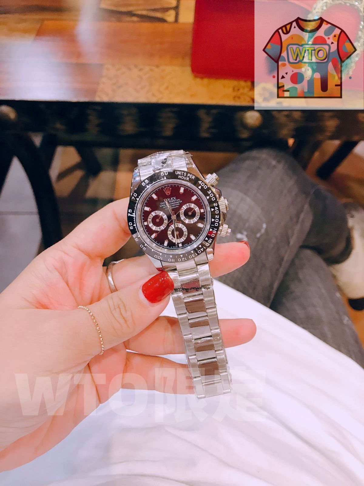 今日 Rolex ロレックス デイトナ サファイアガラスを採用-WTO輸入2