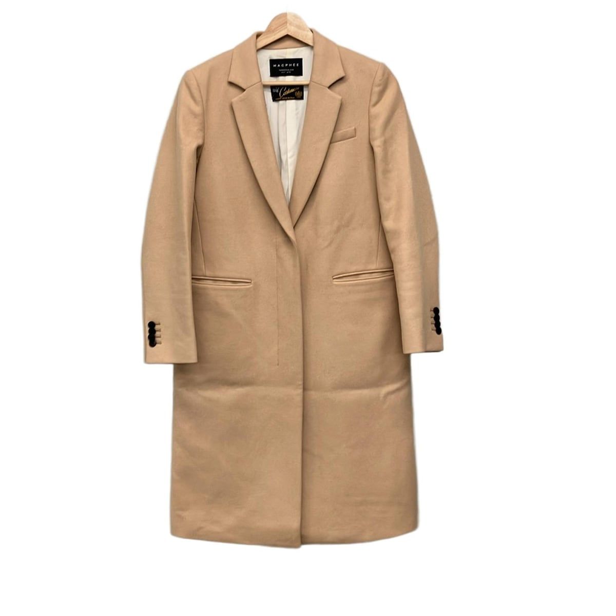MACPHEE(マカフィー) コート サイズ36 S レディース - ベージュ 長袖