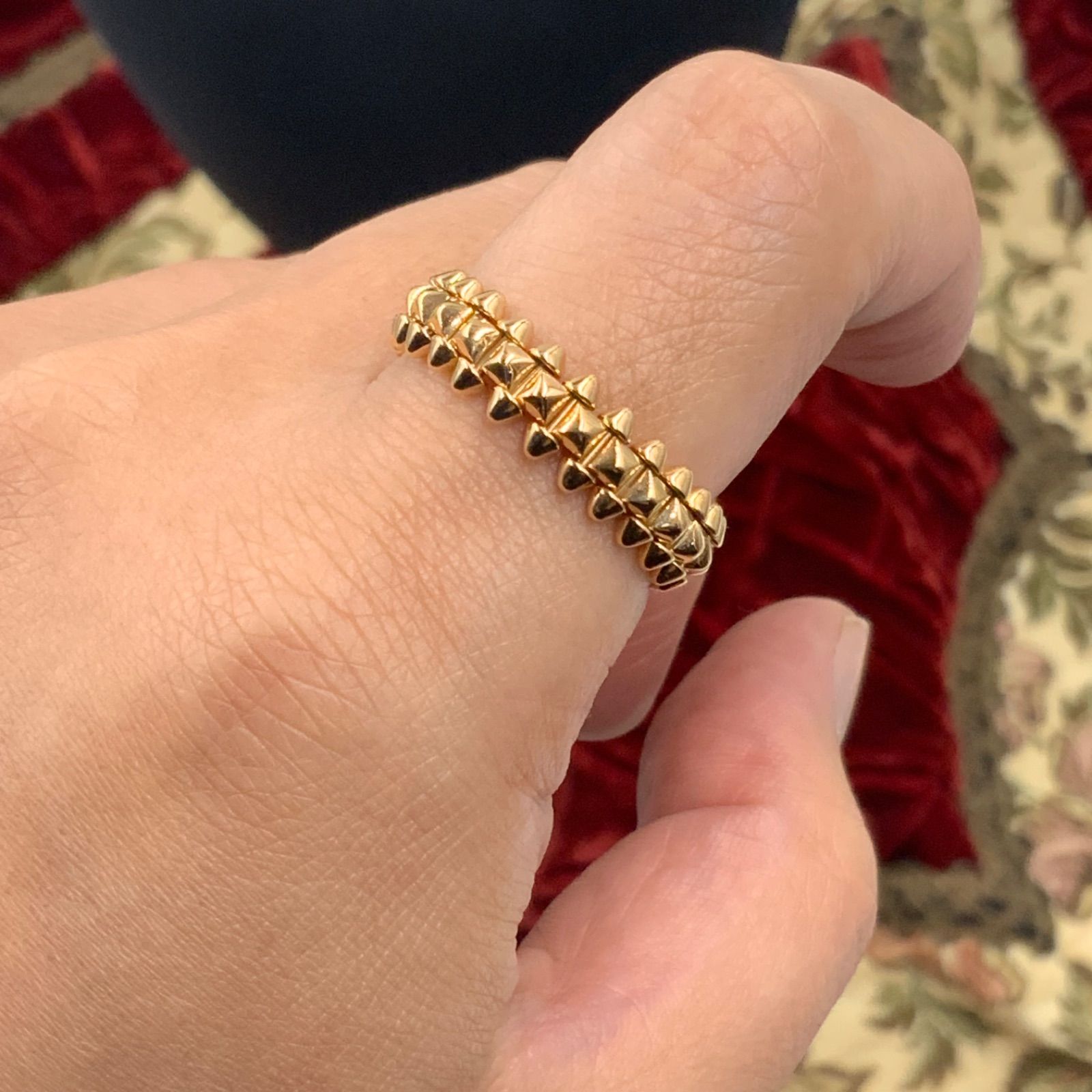 Cartier カルティエ　クラッシュ　ドゥカルティエリング　SM サイズ60 Cartier カルティエ クラッシュ ドゥカルティエリング SM サイズ60