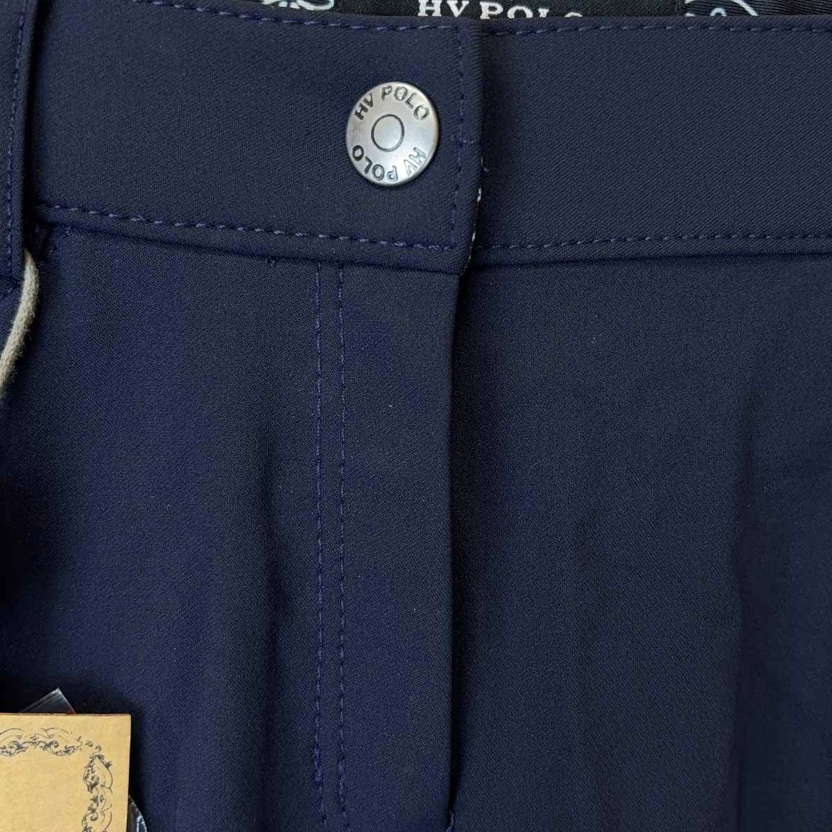 HV POLO キュロット パンツ LUCILLA FG フルグリップ 38 ネイビー 115897 レディース 乗馬ズボン 馬術