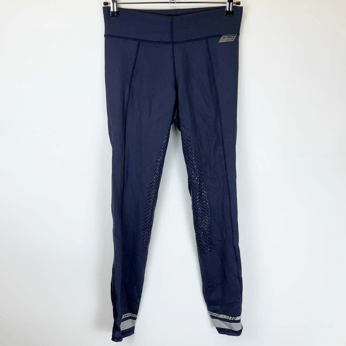 HV POLO キュロット パンツ WARRANT フルグリップ 38 ネイビー 114991 レディース 乗馬ズボン 馬術