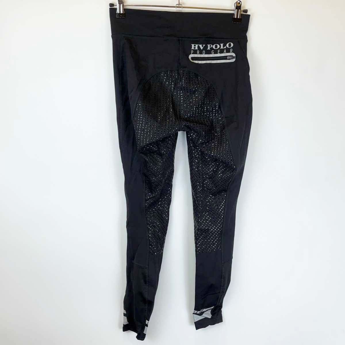 HV POLO キュロット パンツ WARRANT フルグリップ 38 ブラック 114991 レディース 乗馬ズボン 馬術