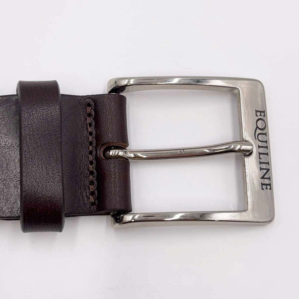 エクイライン ベルト レザー 90 ブラウン ユニセックス 乗馬 馬術