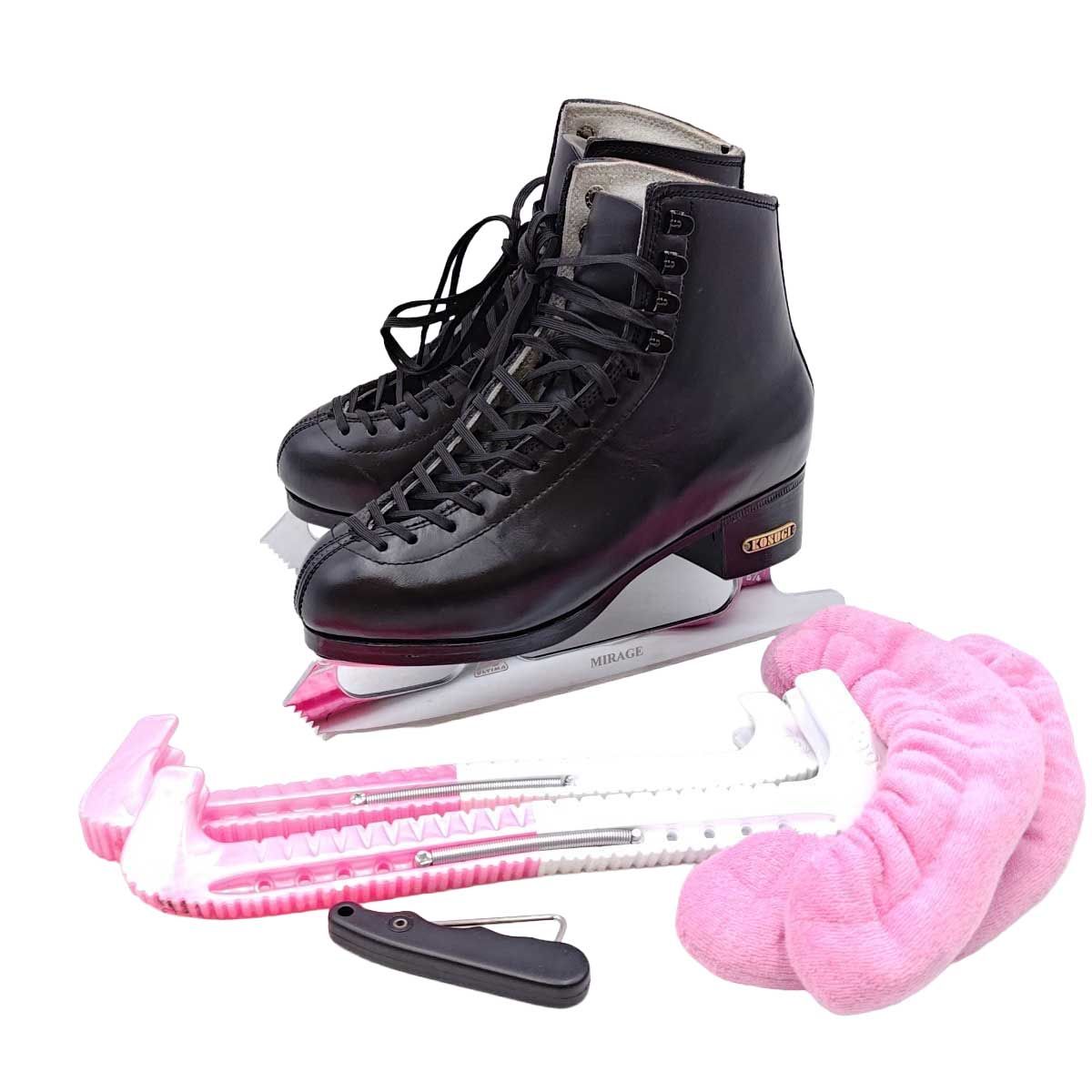 KOSUGI コスギ スケート靴 ULTIMA MIRAGE ブレード 8.75 22.5cm ブラック