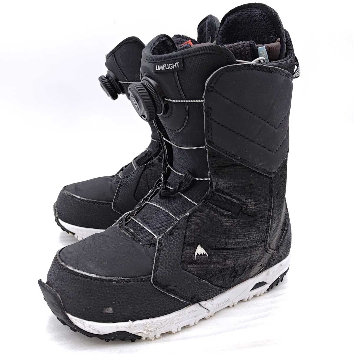 バートン 2021 LIMELIGHT BOA WIDE ライムライトボア ワイド 24.5cm ブラック レディース BURTON スノーボードブーツ