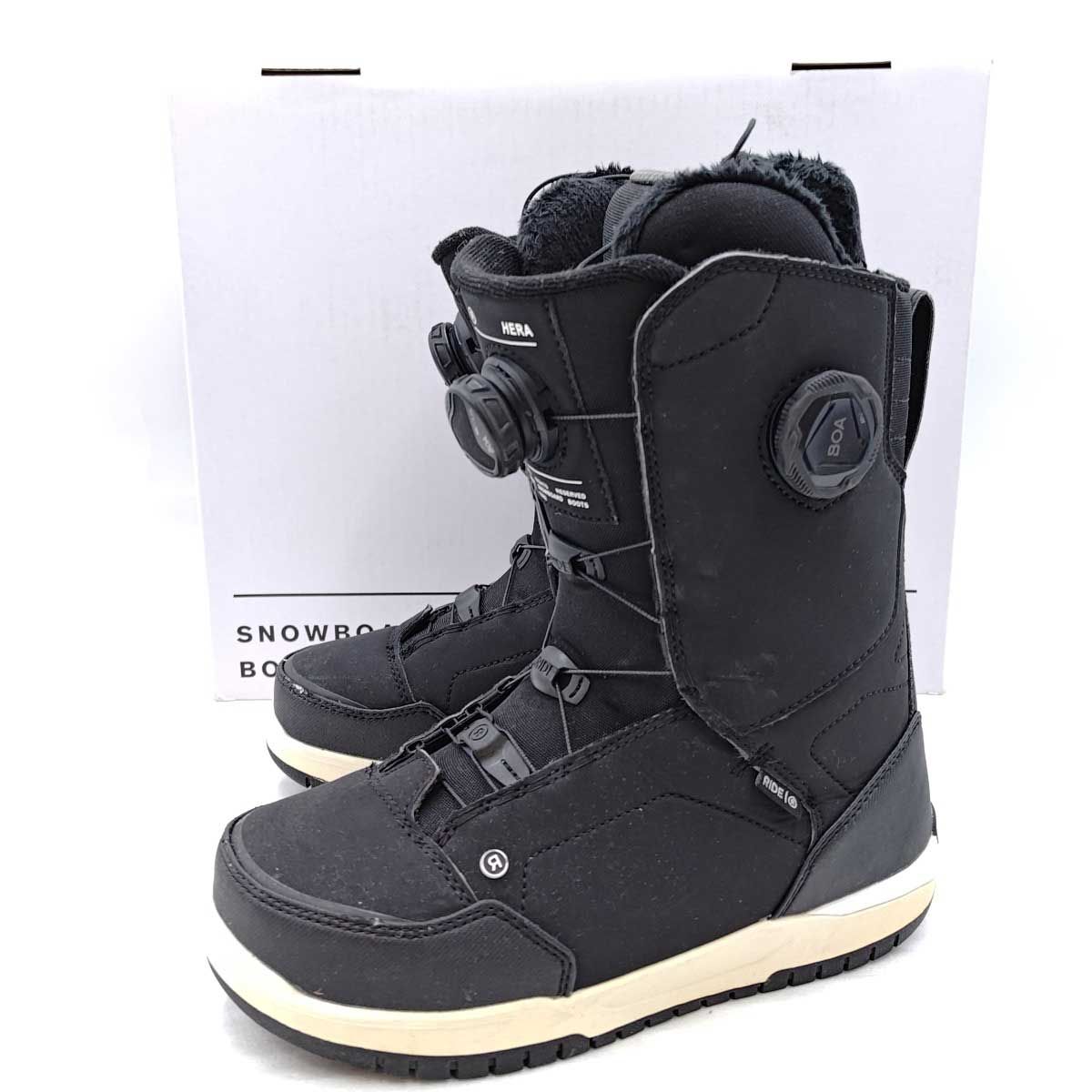 ライド 2025 HERA ヘラ 24.5cm ブラック レディース RIDE スノーボードブーツ