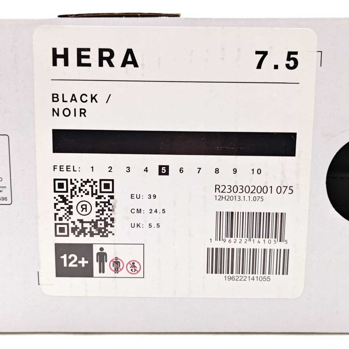 ライド 2024 HERA ヘラ 24.5cm ブラック レディース RIDE スノーボード 