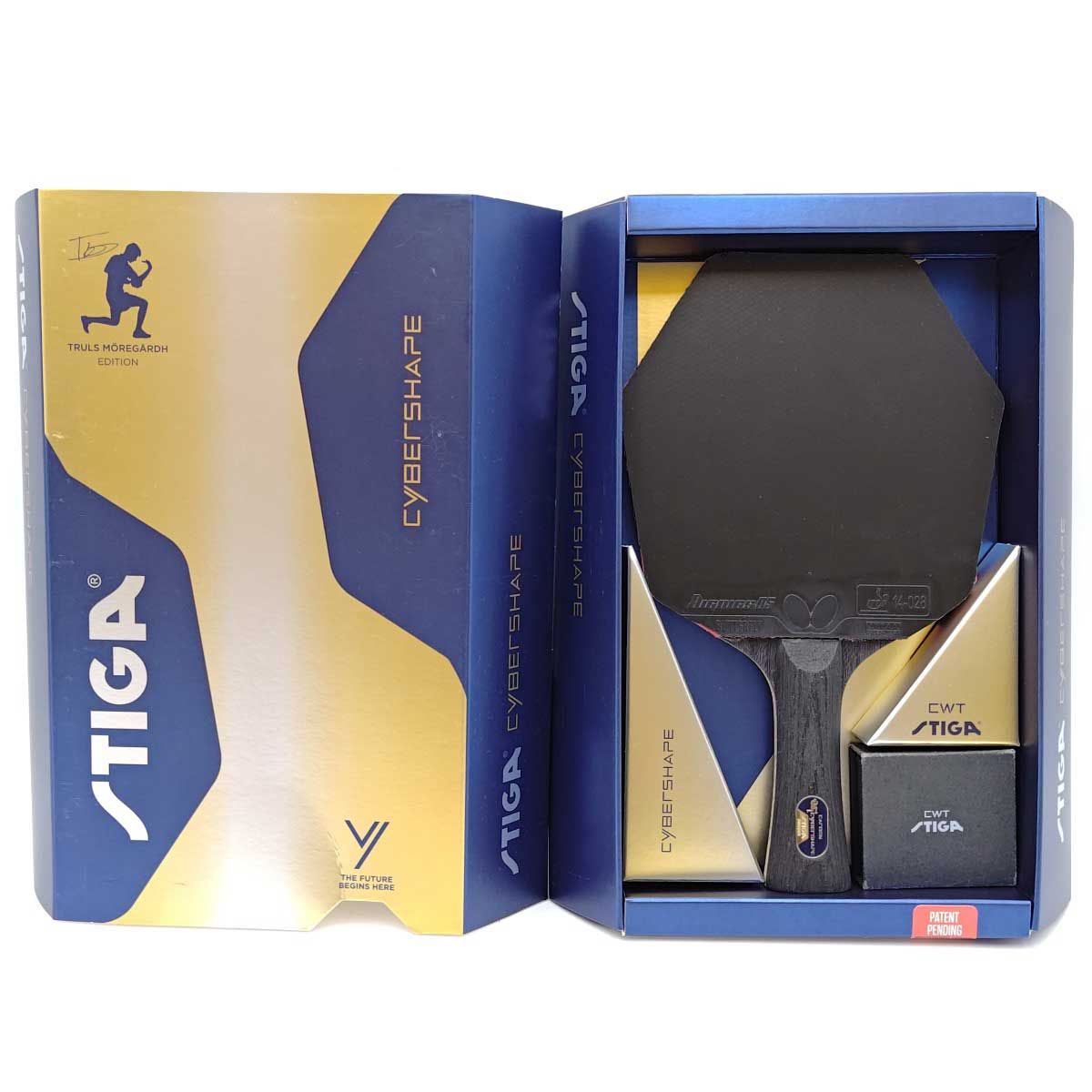 スティガ サイバーシェイプ カーボン CWT トルルス エディション FLA 卓球ラケット ラバー ディグニクス05 付 STIGA トルルス モーレゴード