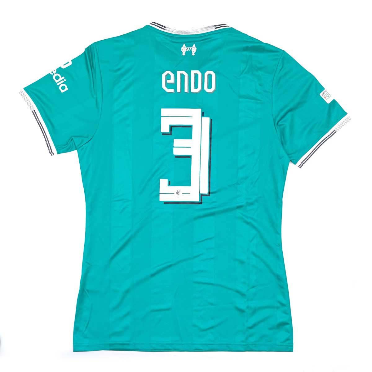 アディダス 25 26 リバプール 3rd ユニフォーム チャンピオンズリーグワッペン オーセンティック 3 遠藤航 4XL ADIDAS