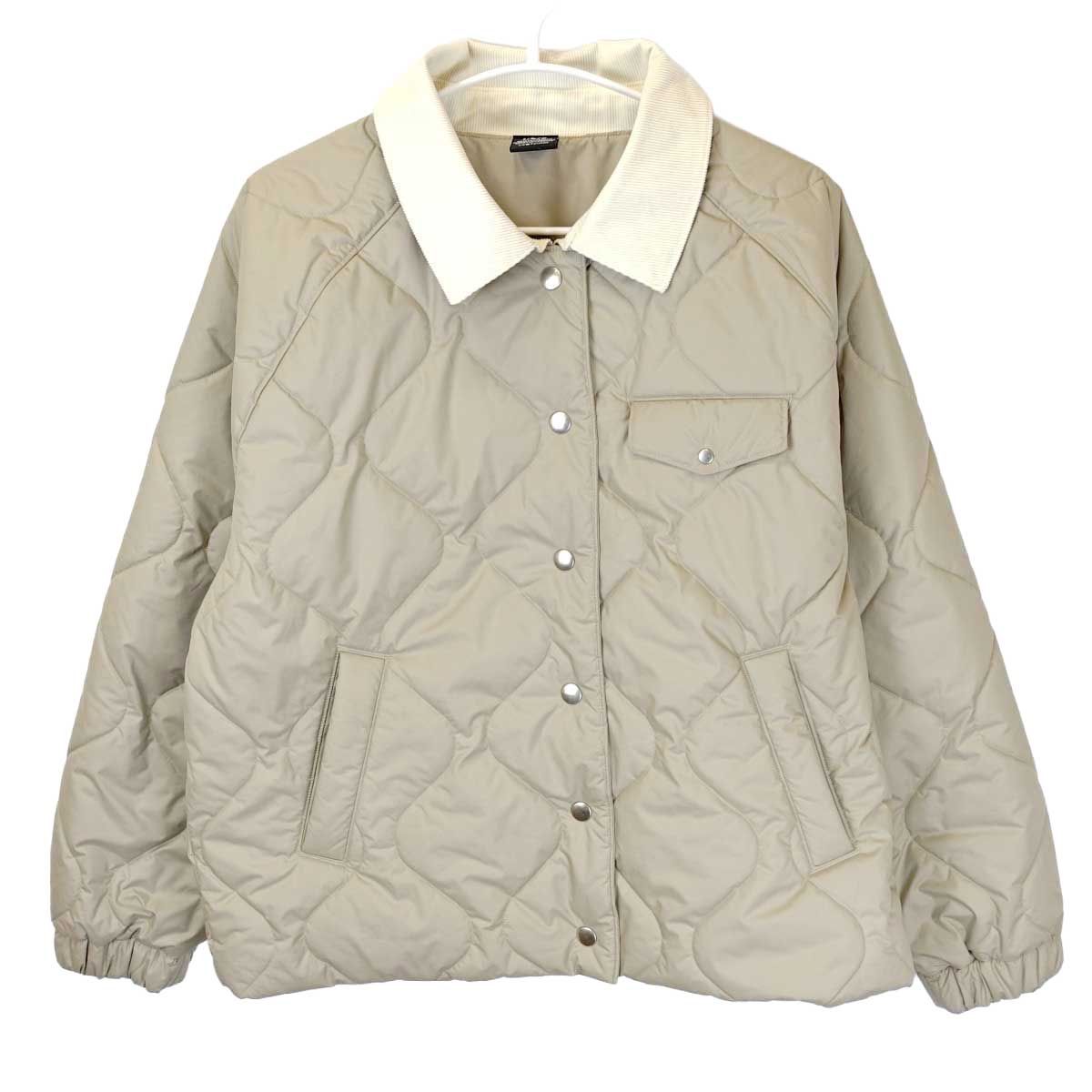 アンダーアーマー UAウーブン キルト ジャケット L City Khaki 6007468 UNDER ARMOUR