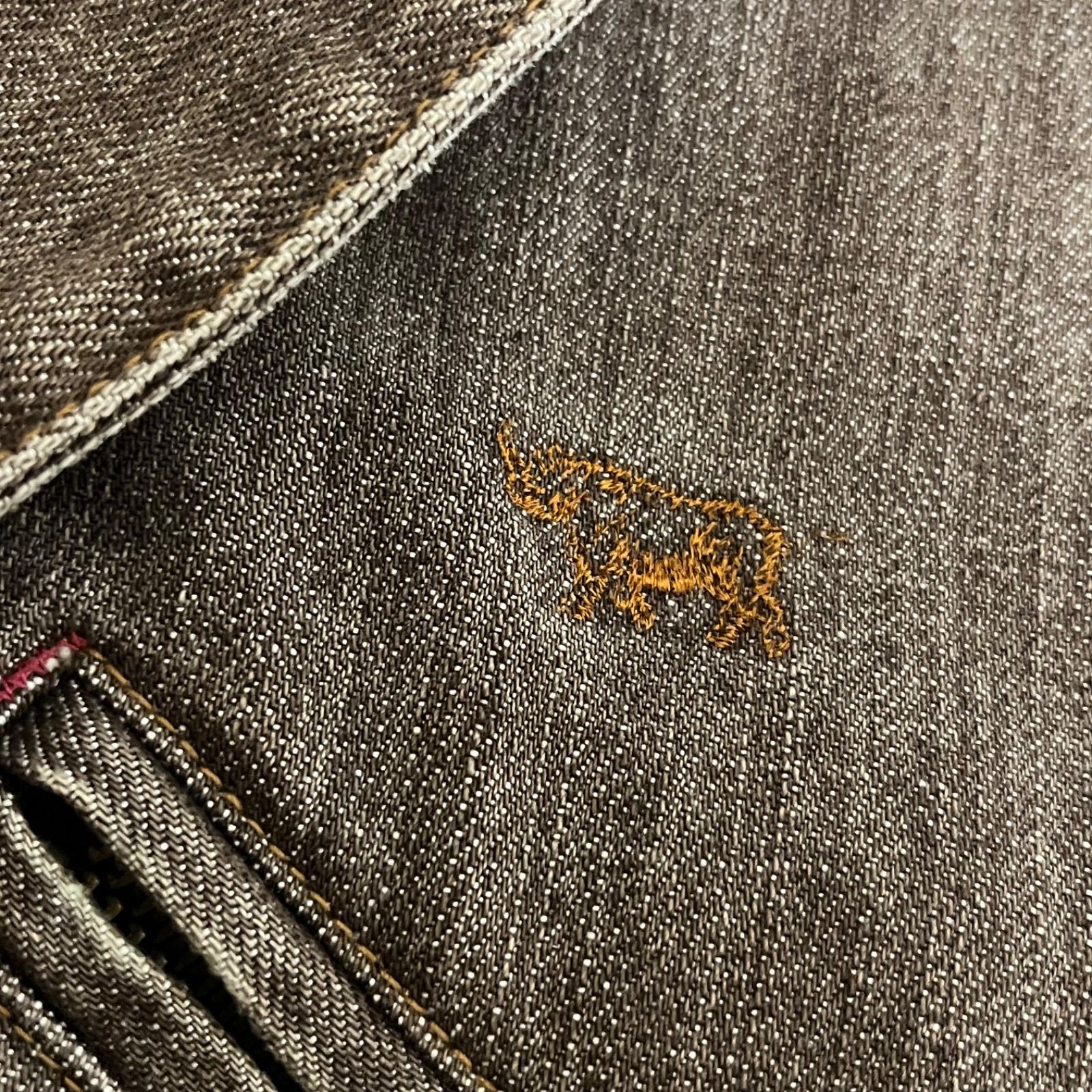 PAPAS デニムジャケット カバーオール メタルボタン ヴィンテージ G