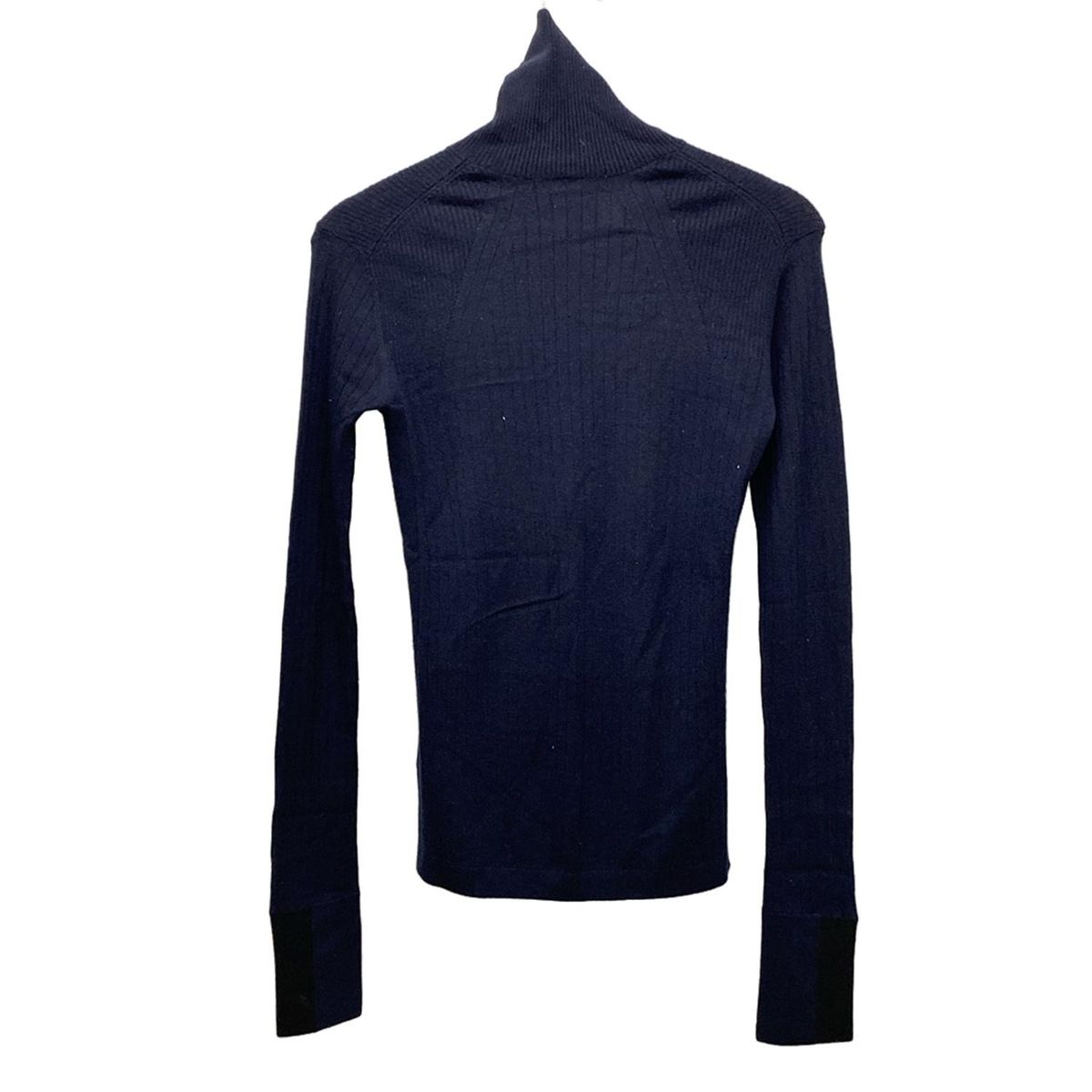 CINOH チノ 長袖セーター サイズ38 M レディース - ダークネイビー タートルネック