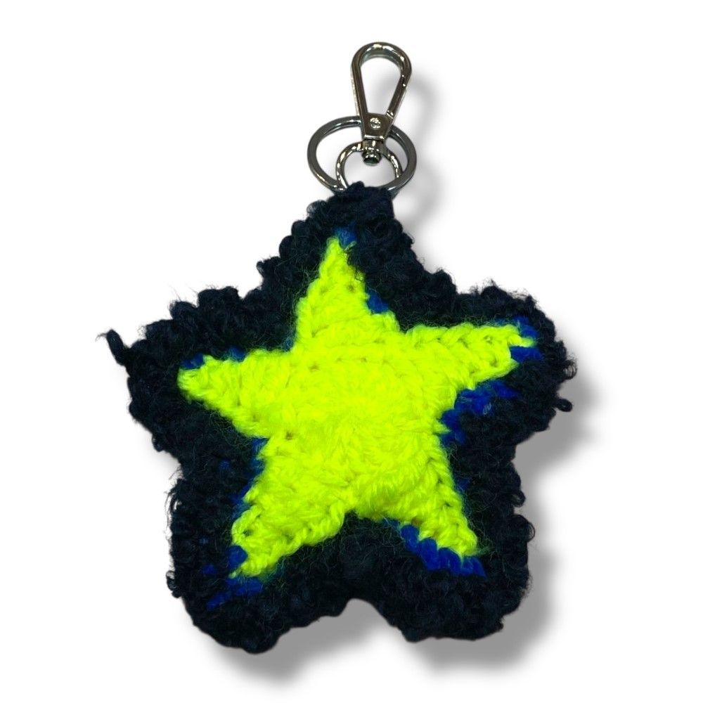 Y.A.R.N. 3D Star Handmade Knit Key H er SEVENSTAR EXCLUSIVE