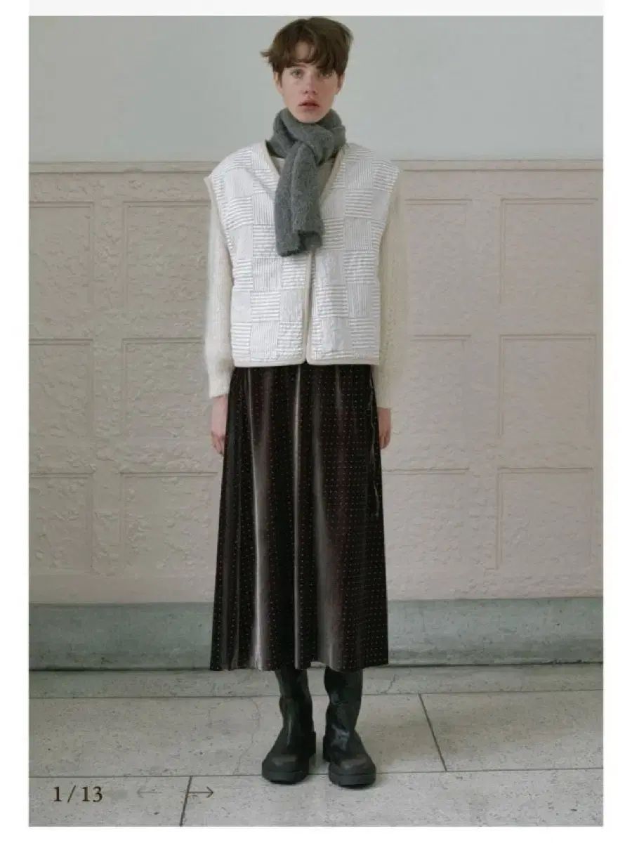 ビアプレーン neri ストラップ ツアーベルベット スカート