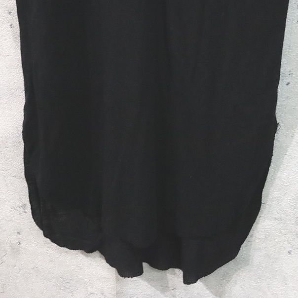 今なら全品送料無料！ 広尾店 アン ドゥムルメステール Ann Demeulemeester レディース タンクトップ 黒 カシミア混 size 34 17671 【最低価格】