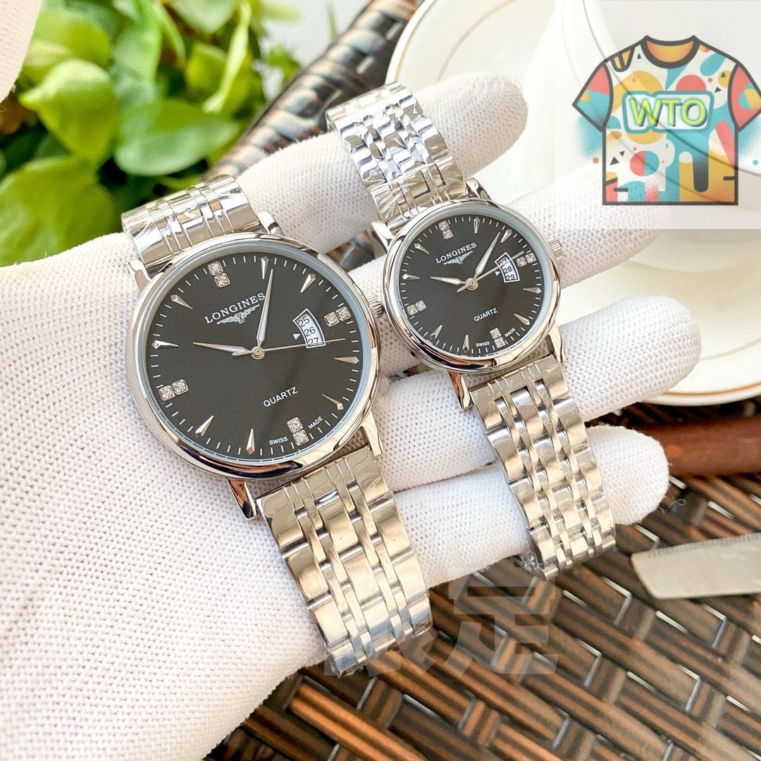 今日 Longines ロンジン カップルウォッチ 輸入クォーツムーブメント搭載-WTO輸入2