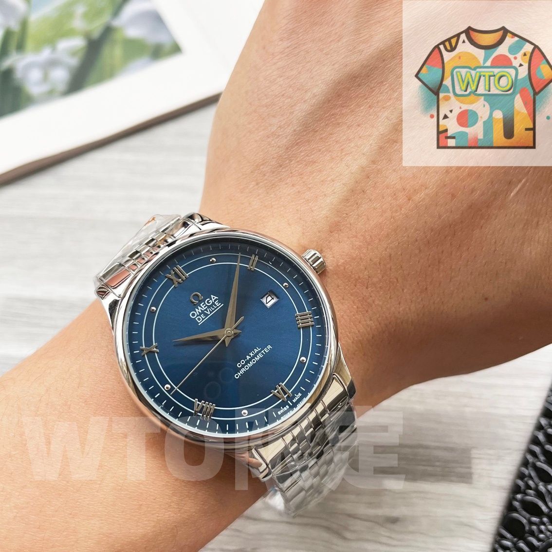 今日 OMEGA オメガ 三針デザイン WTO輸入2