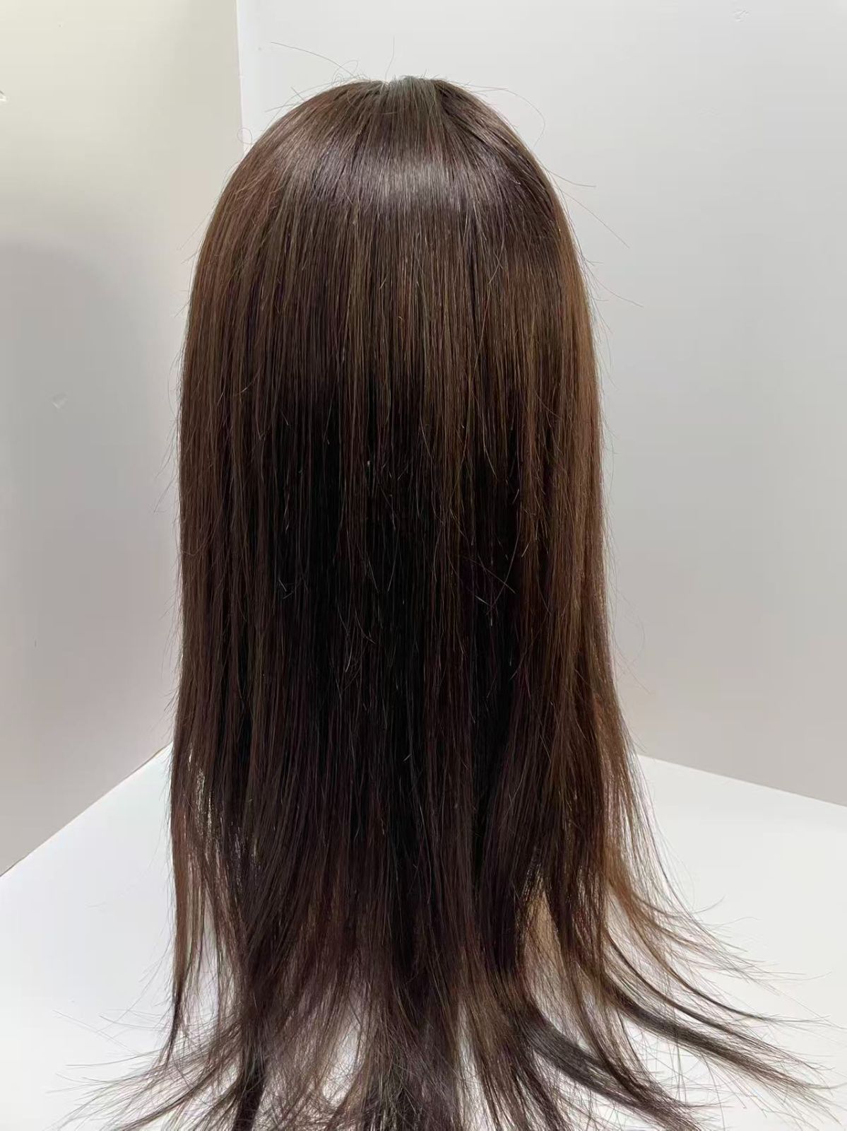 人毛ウィッグ医療ウィッグロングストレート Lサイズ