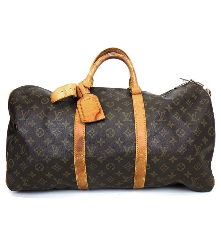 ルイヴィトン LOUIS VUITTON キーポル バンドリエール 50 M41426 モノグラム ボストン バッグ 45538
