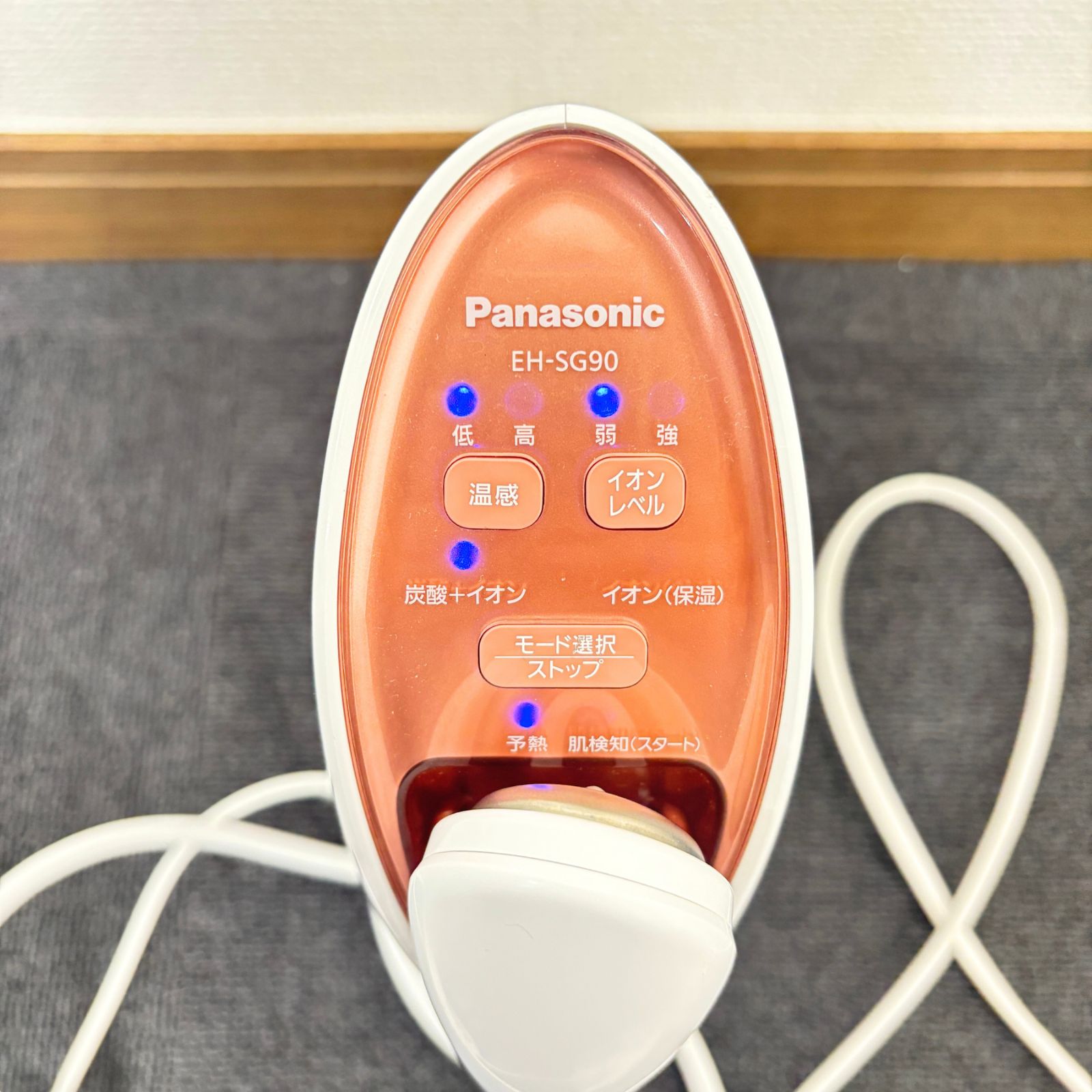 新品開封済み炭酸イオンエフェクターPanasonic EH-SG90 美顔器