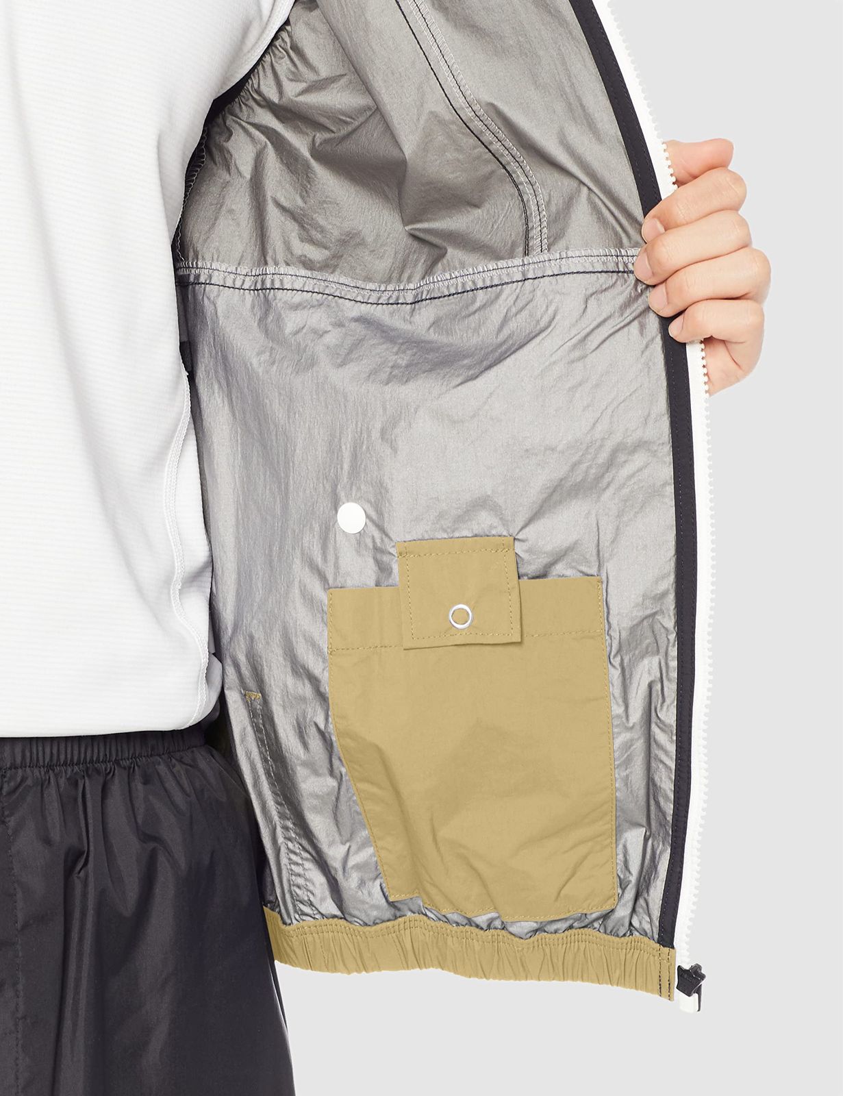 BURTLE バートル 春夏用 エアークラフトパーカーベスト(ユニセックス) カーキ AC1084 23 M [カーキ] [M]