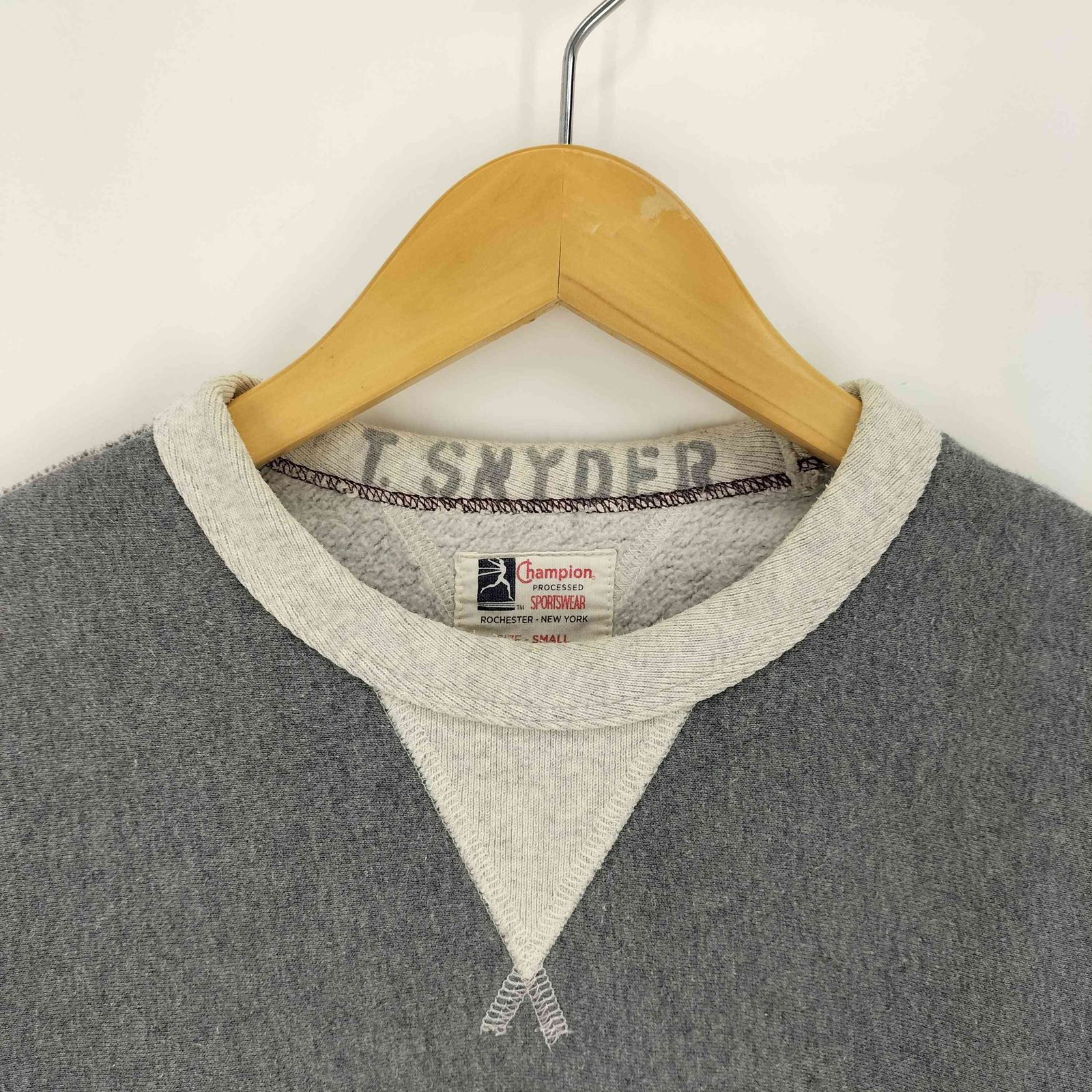 チャンピオン Champion カナダ製 ランタグ 復刻 両面Vガゼット