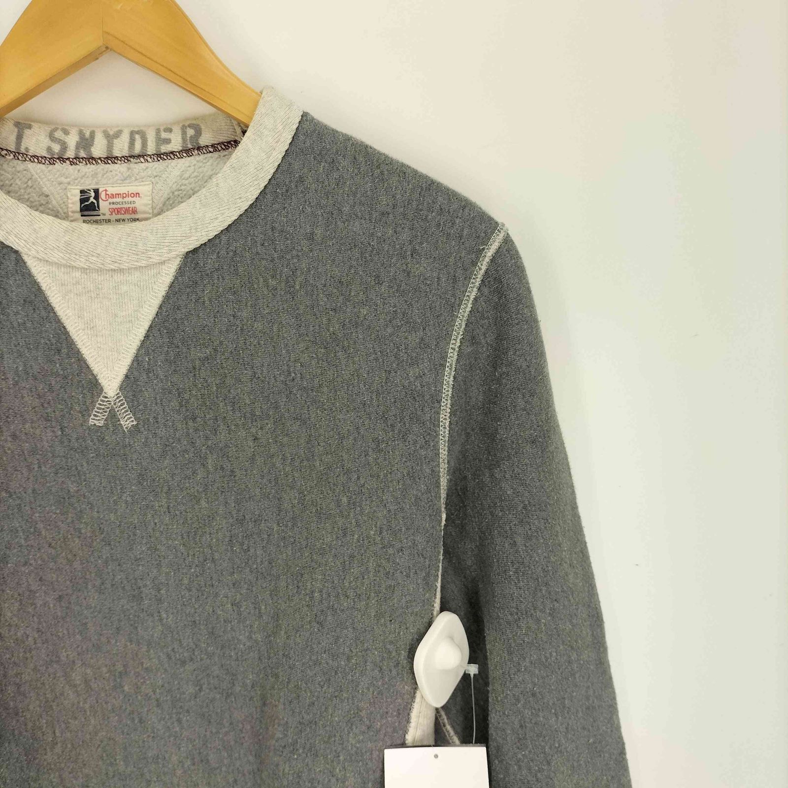 チャンピオン Champion カナダ製 ランタグ 復刻 両面Vガゼット